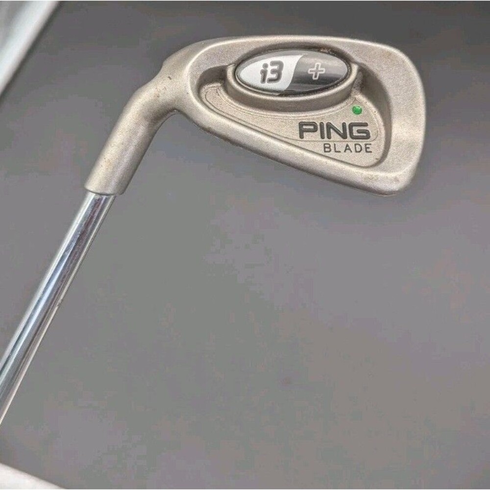PING i3 Plus Blade WHITE DOT 6 IRON LH Graphite R-FLEX SHAFT